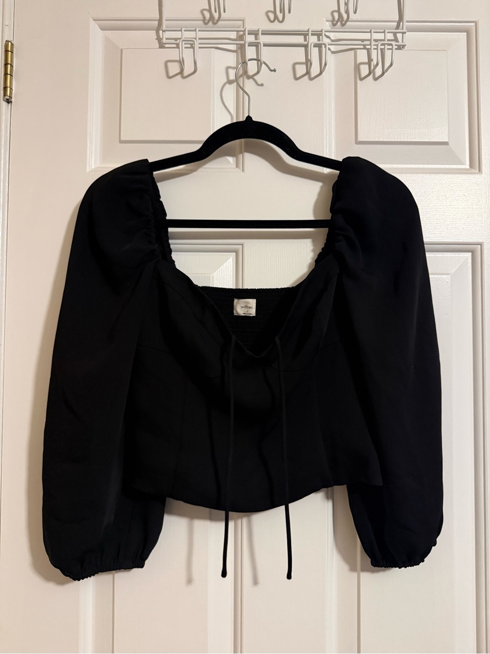 Wilfred Novella Blouse in Black